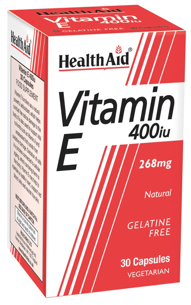 HealthAid Vitamin E 400 IU Capsules