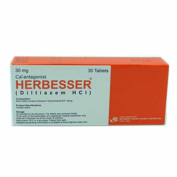 Herbesser Tablets 30mg 30's