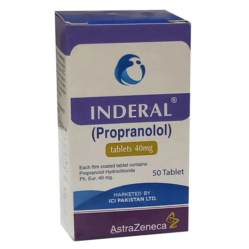 Inderal Tab 40 MG 50's