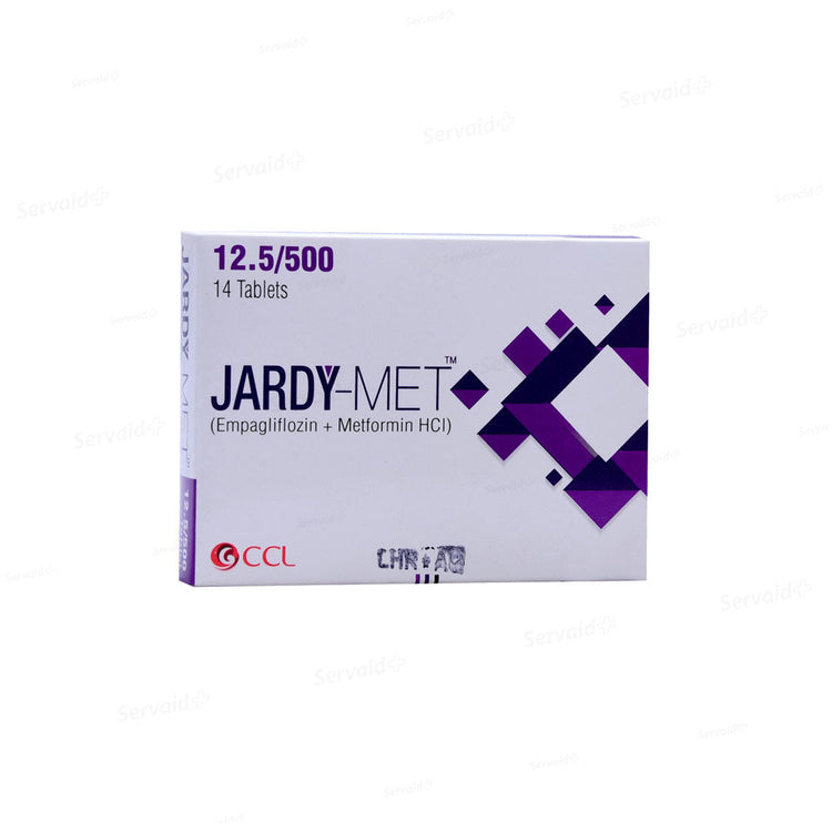 Jardy Met 12.5/500MG TAB 14'S