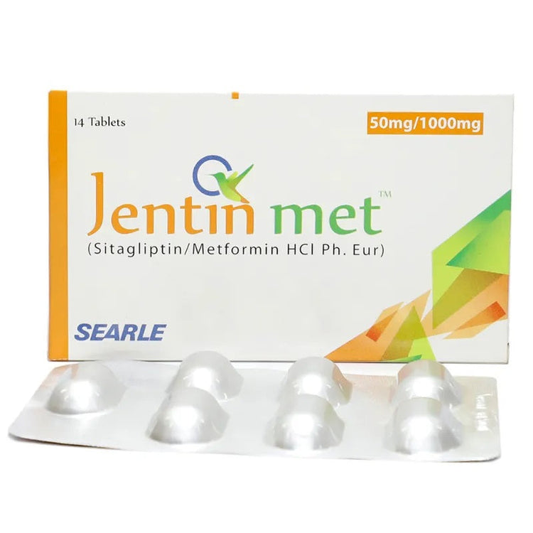 Jentin Met 50/1000mg Tab