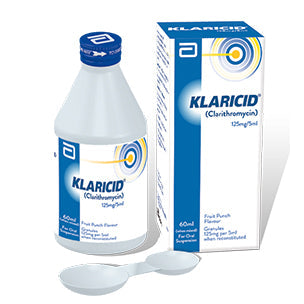 Klaricid Suspension Granules 125mg 60ml