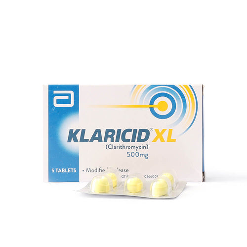 Klaricid Tablets Xl 500mg 5's