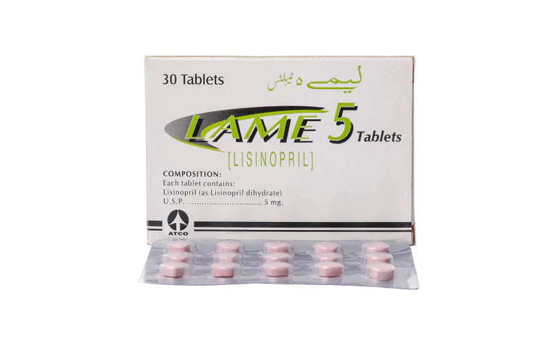 Lame Tablets 5mg 2X15's