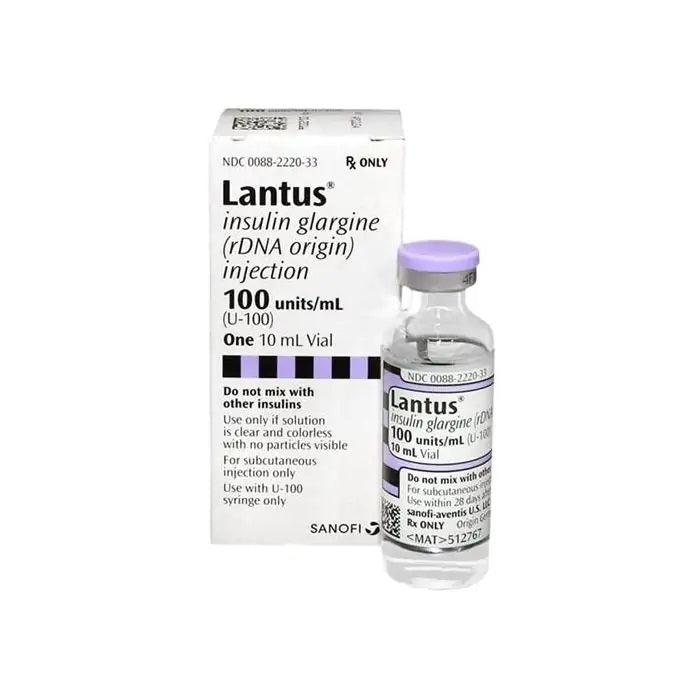 Lantus Injection 100 Iu 1 Vialx10ml