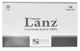 Lanz 30mg Capsules 14's