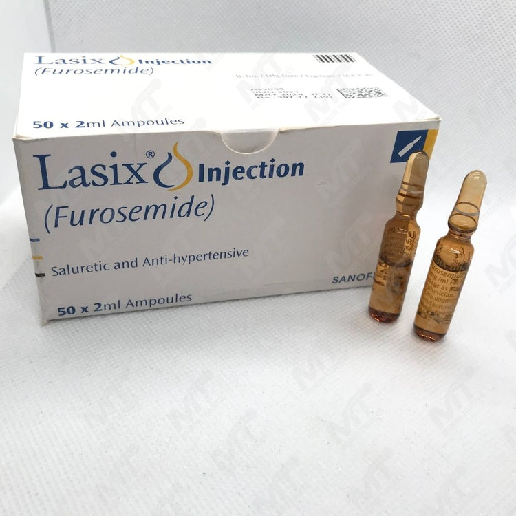 Lasix Injection 20mg 50 Ampoules X 2ml