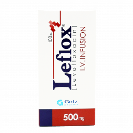 Leflox Inf 500mg 1 Vialx100ml