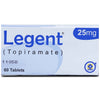 Legent 25mg Tablets 60's