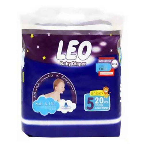 Leo Baby Diapers X-Large 20 Count