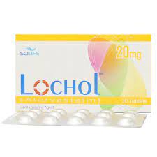 Lochol 20mg Tablets 30's