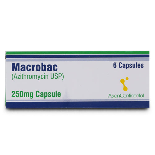 Macrobac Capsules 250mg 6's