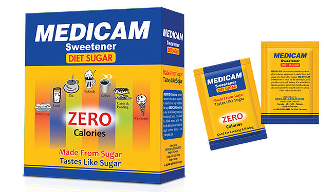 Medicam Sweetner Sachets 50's