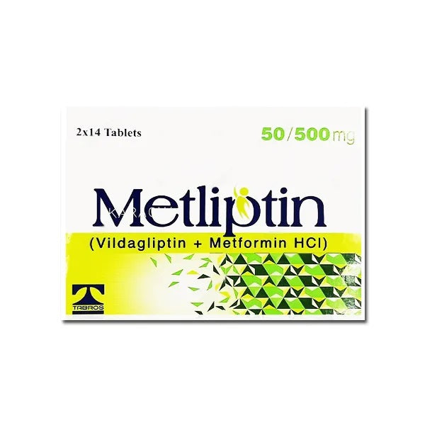 Metliptin 50/500mg 28's