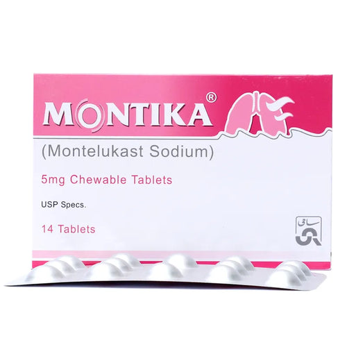 Montika Tablets Chew 5mg 14's