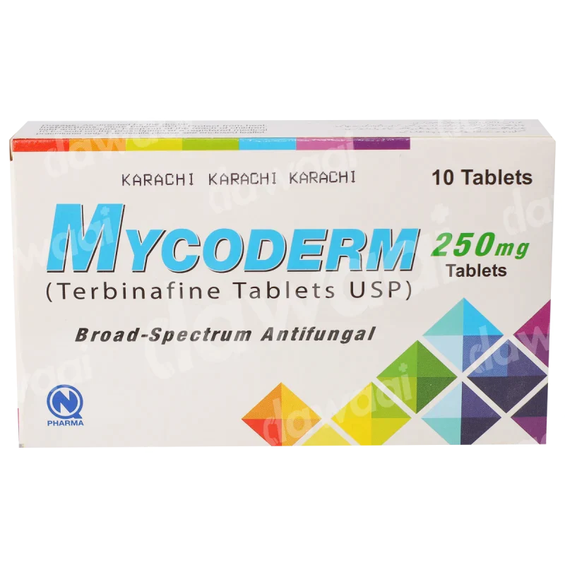 Mycoderm 250mg Tablets 10's