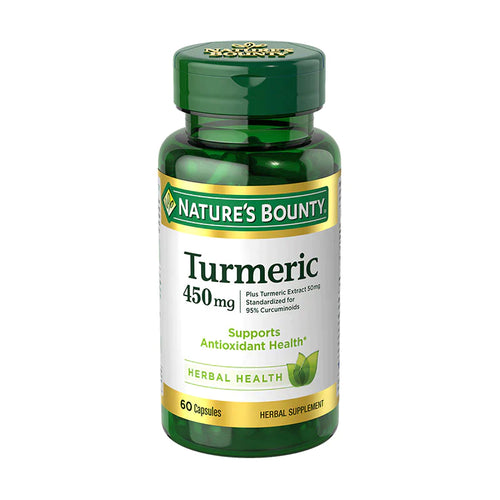 Nature's Bounty Turmeric 450mg 60 Capsules