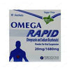 OMEGA RAPID SACHETS 20MG 10'S