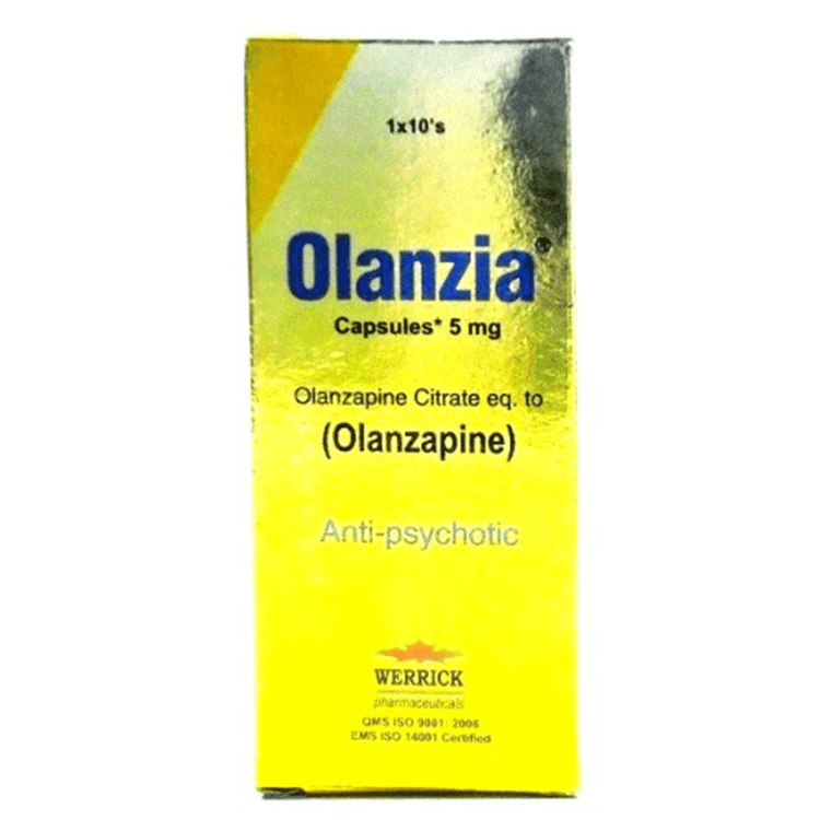 Olanzia Tablets 5mg 10's