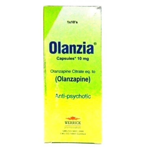 Olanzia tablet 10mg 10's