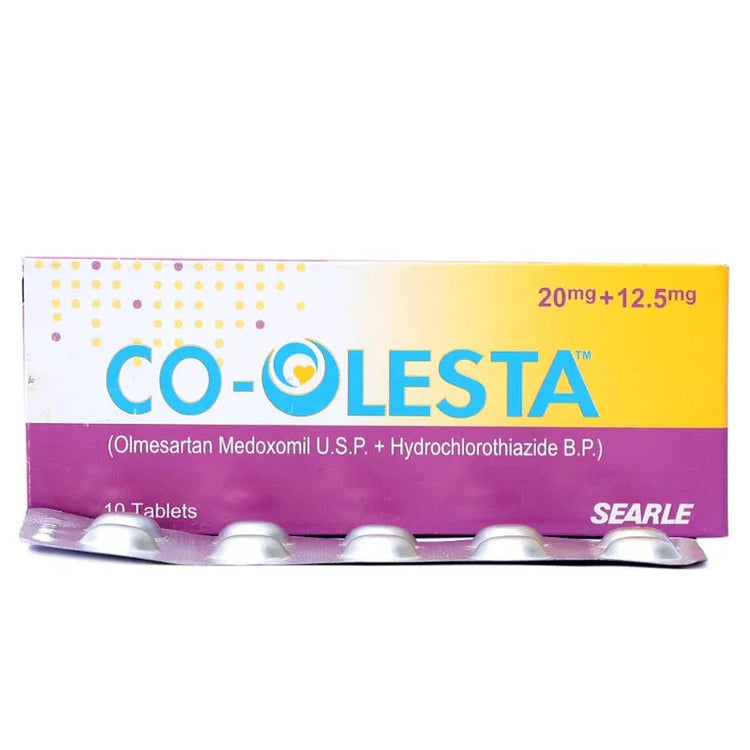 Co-Olesta Tablets 20/12.5mg 10's