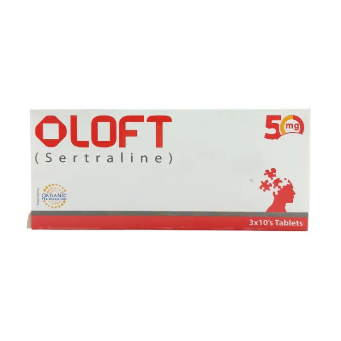 Oloft 50mg Tablets 3X10's