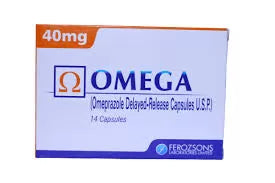 Omcura 40mg Capsules 14's