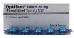 Optifam Tablets 20mg 2X10's