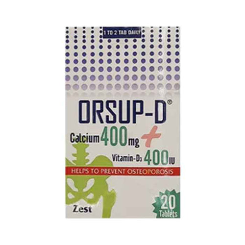 Orsup D Tablets 20's