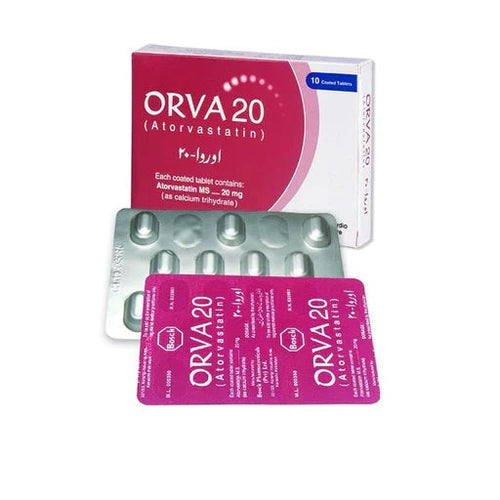 Orva Tablets 20mg 10's