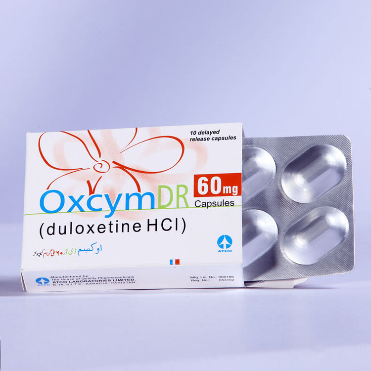 Oxcym Dr Capsules 60mg 10's