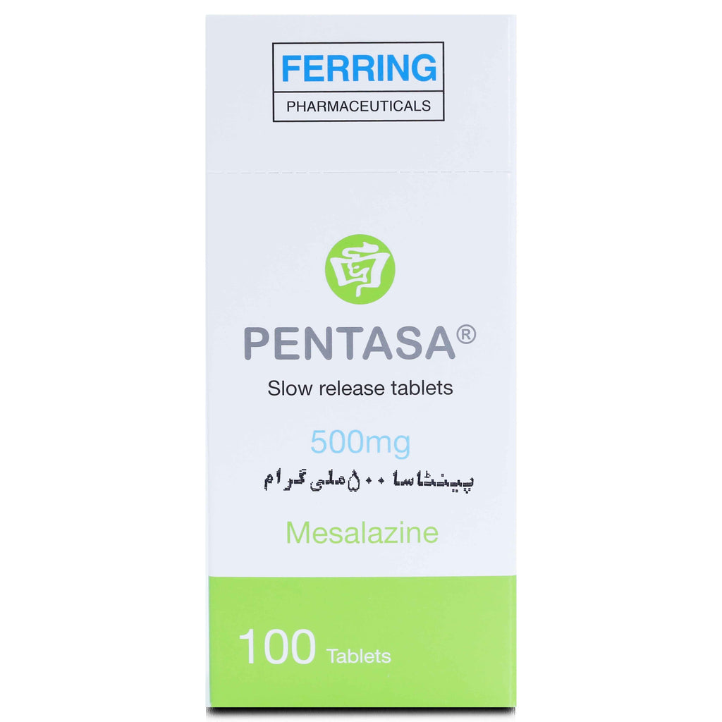 PENTASA TAB 500 MG 100'S