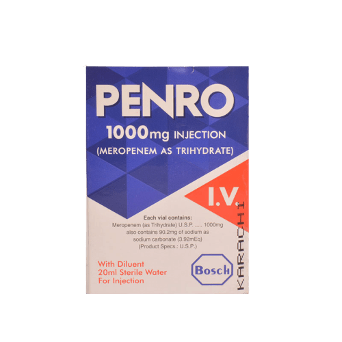 PENRO INJ 1 GM 1 VIAL