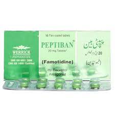 Peptiban Diserible Tablets 20mg 10