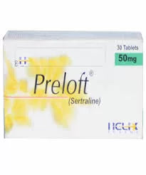 Preloft Tablets 50mg 3X10's