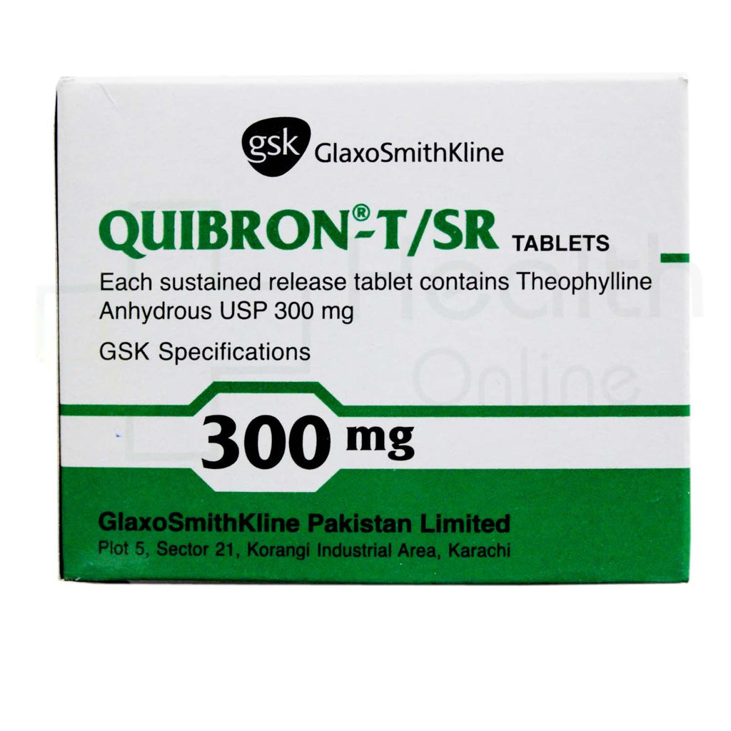 Quibron-T/Sr Tablets 300mg 100's