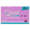 Qusel Tablets 25mg 30's