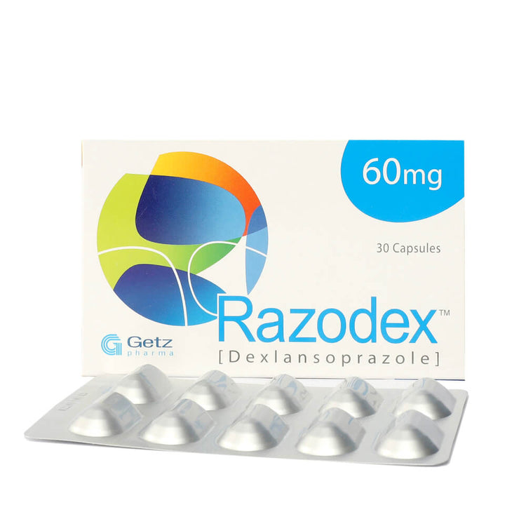 Razodex 60mg Capsules 30's