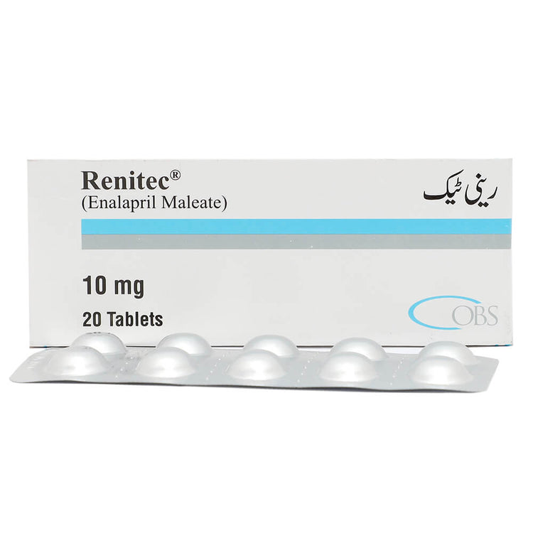 Renitec Tab 10 MG 2x10's