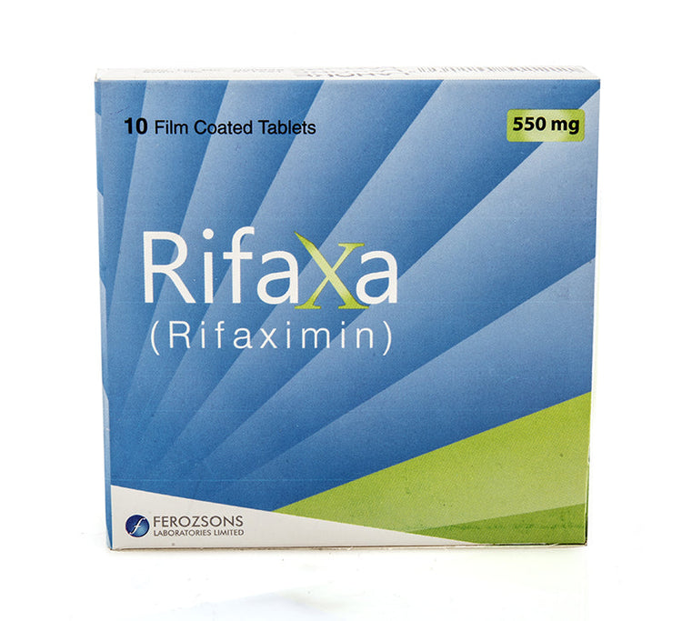 Rifaxa Tablets 550mg 10's