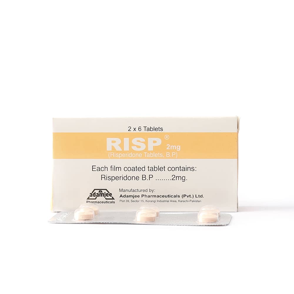 Risp 2mg Tablets 12's