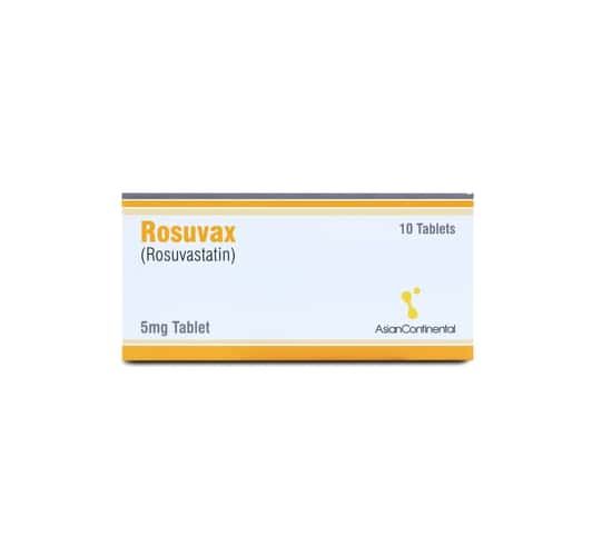 Rosuvax 5mg Tablets 10's