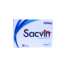 SACVIN 24MG/26MG TAB 30'S