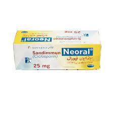 Sandimmun Neoral Capsules 25mg 50's