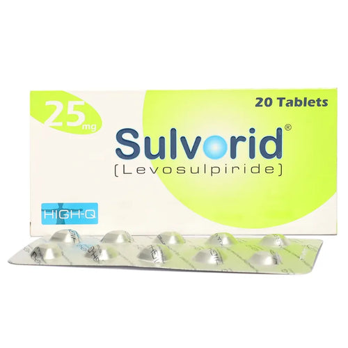 SULVORID 25MG TAB 20'S