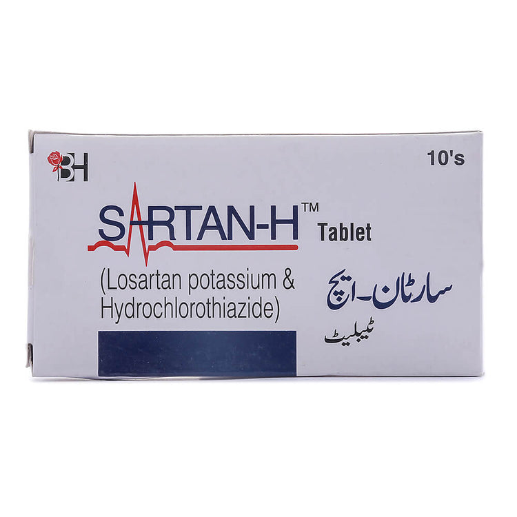 Sartan H Tablets 50/12.5mg 10's