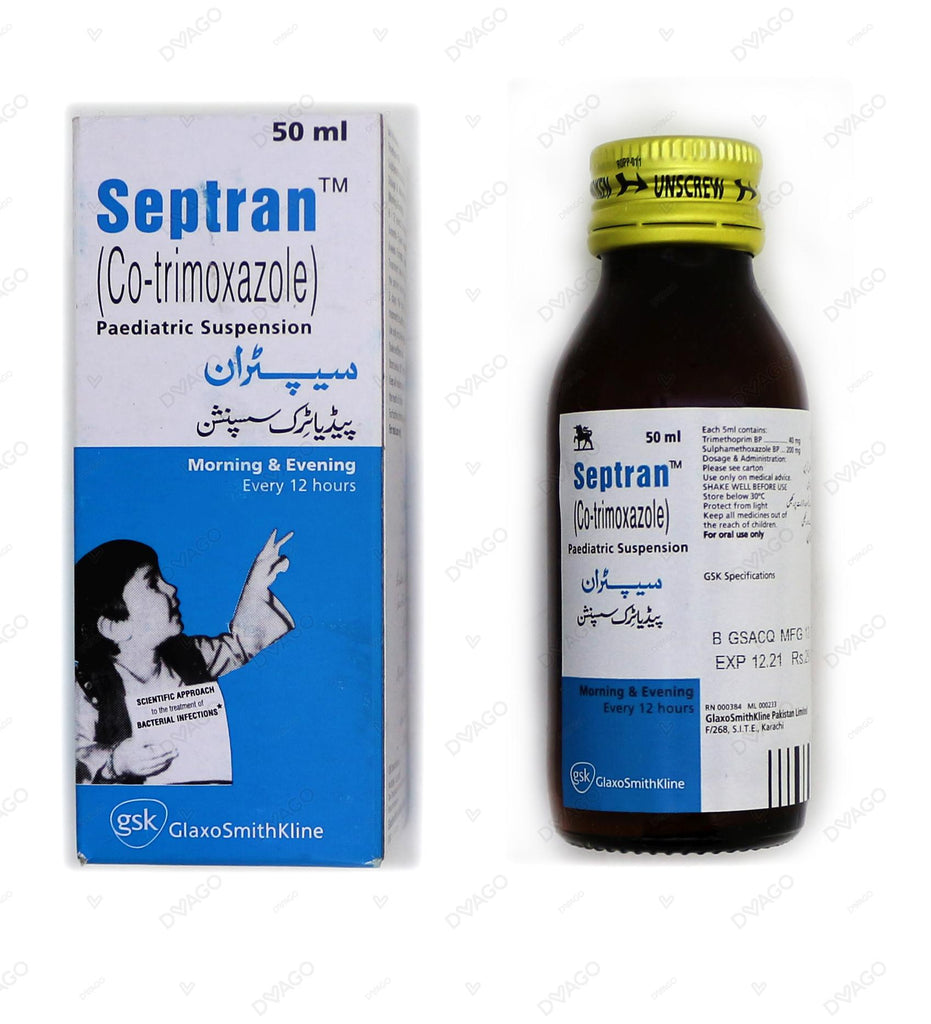 Septran Suspension Paeds 40/200mg 50ml