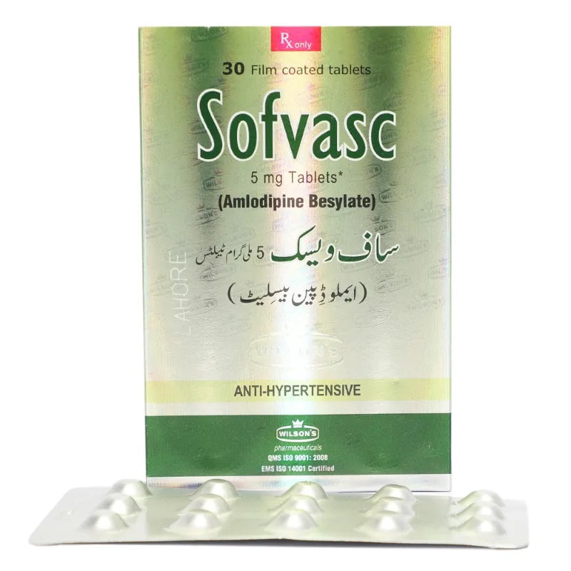 Sofvasc Tablets 5mg 30's