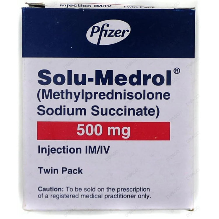 Solu-Medrol Injection 500mg 1 Vial