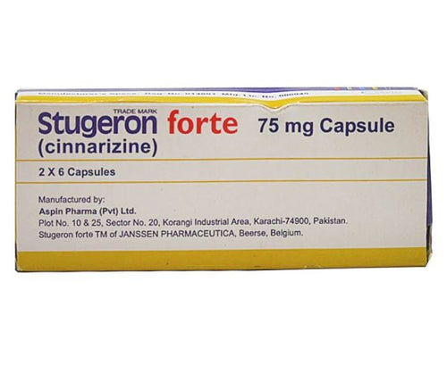 Stugeron Forte Capsules 2X6's